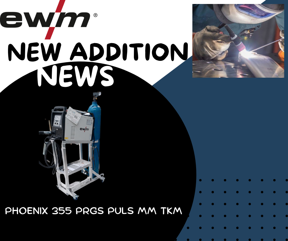 New welder in the workshop