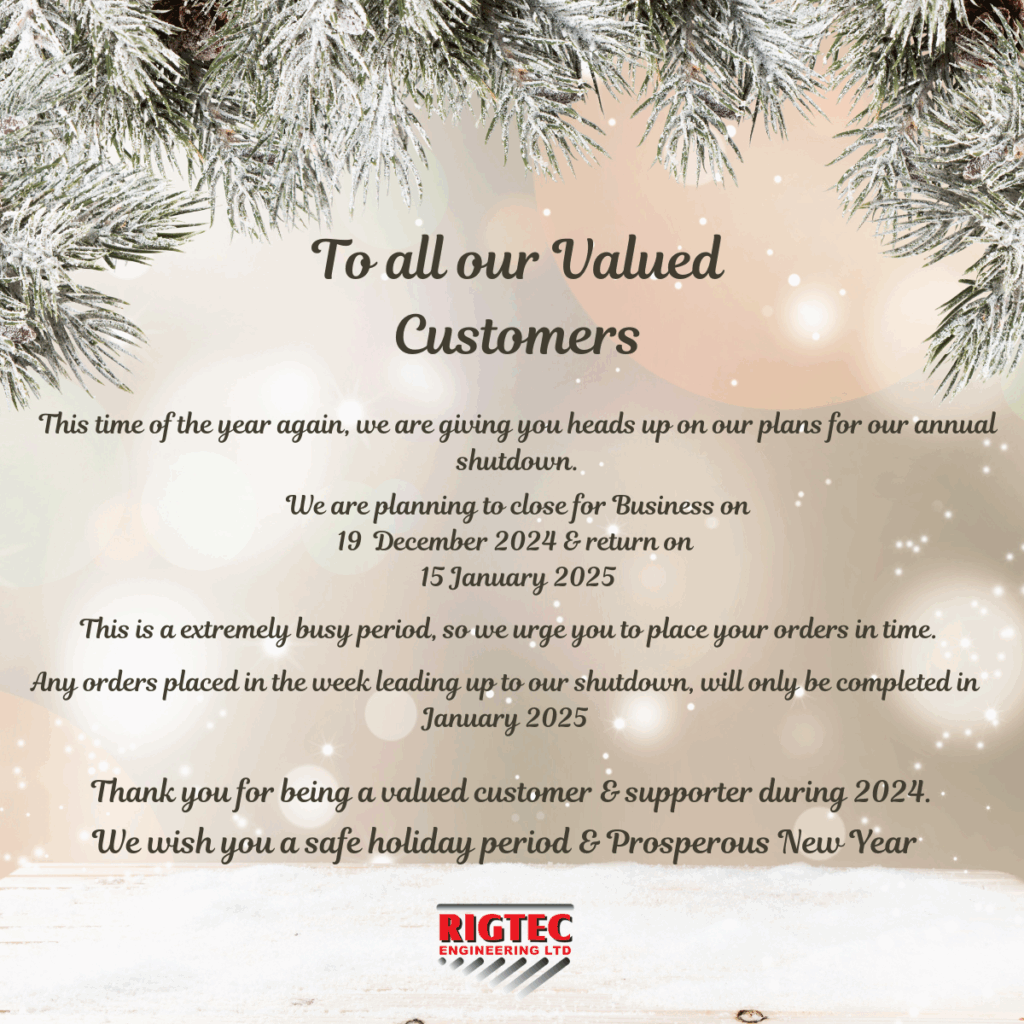 Annual Shutdown 2024