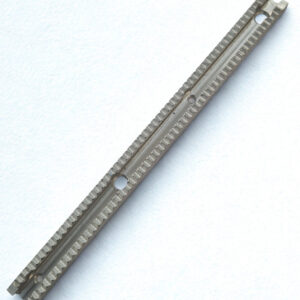 Stretcher Alloy Base Track (Serrated) - Un Anodised