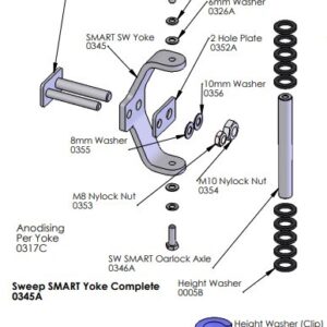 Smart Yoke Assembly - Sweep/Scull