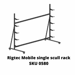 1X Mobile Single Boat Rack