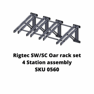 Sweep/Scull Oar Rack set (4 stations in a box)
