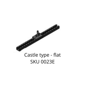 Stretcher Fitting Flat Assembly (Castle Type)