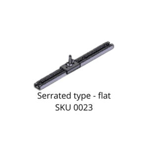 Stretcher Fitting Flat Assembly (Serrated Type)