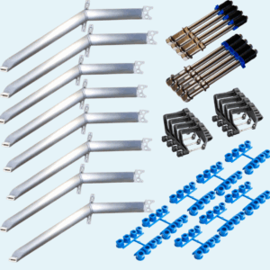 8+ (Sweep) Aero-Wing Eight Complete (excl Back-Stays)