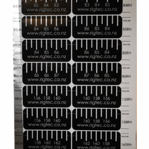 Spread sticker sheet (LH+RH)